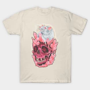 Pink Crystal Skull T-Shirt